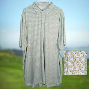 World Amateur Championship AOP Play Golf Myrtle Beach Short Par 4 2XL Green Polo